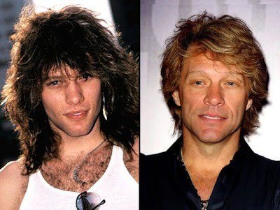 Antes e agora: os roqueiros dos anos 80